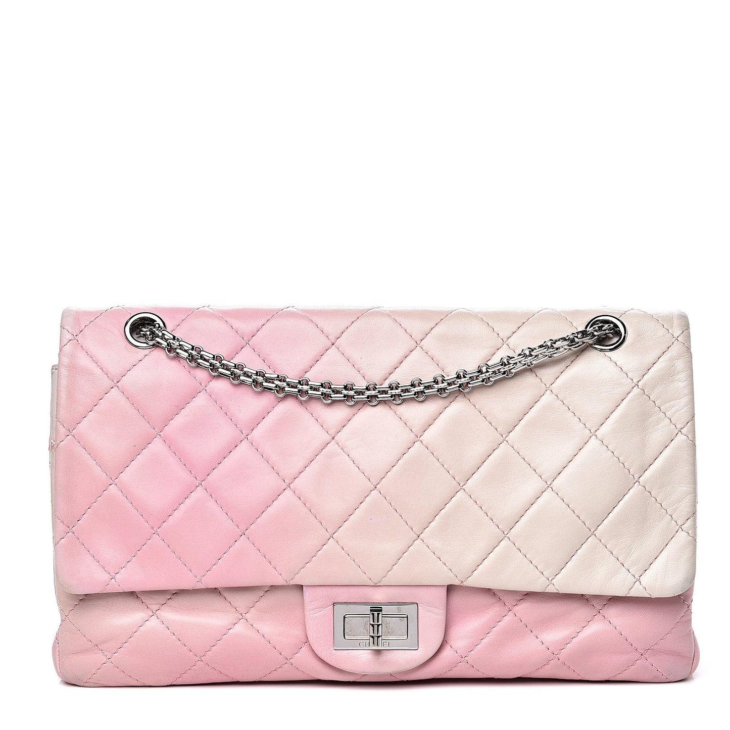 Lambskin Degrade Quilted 2.55 Reissue 227 Flap Pink
