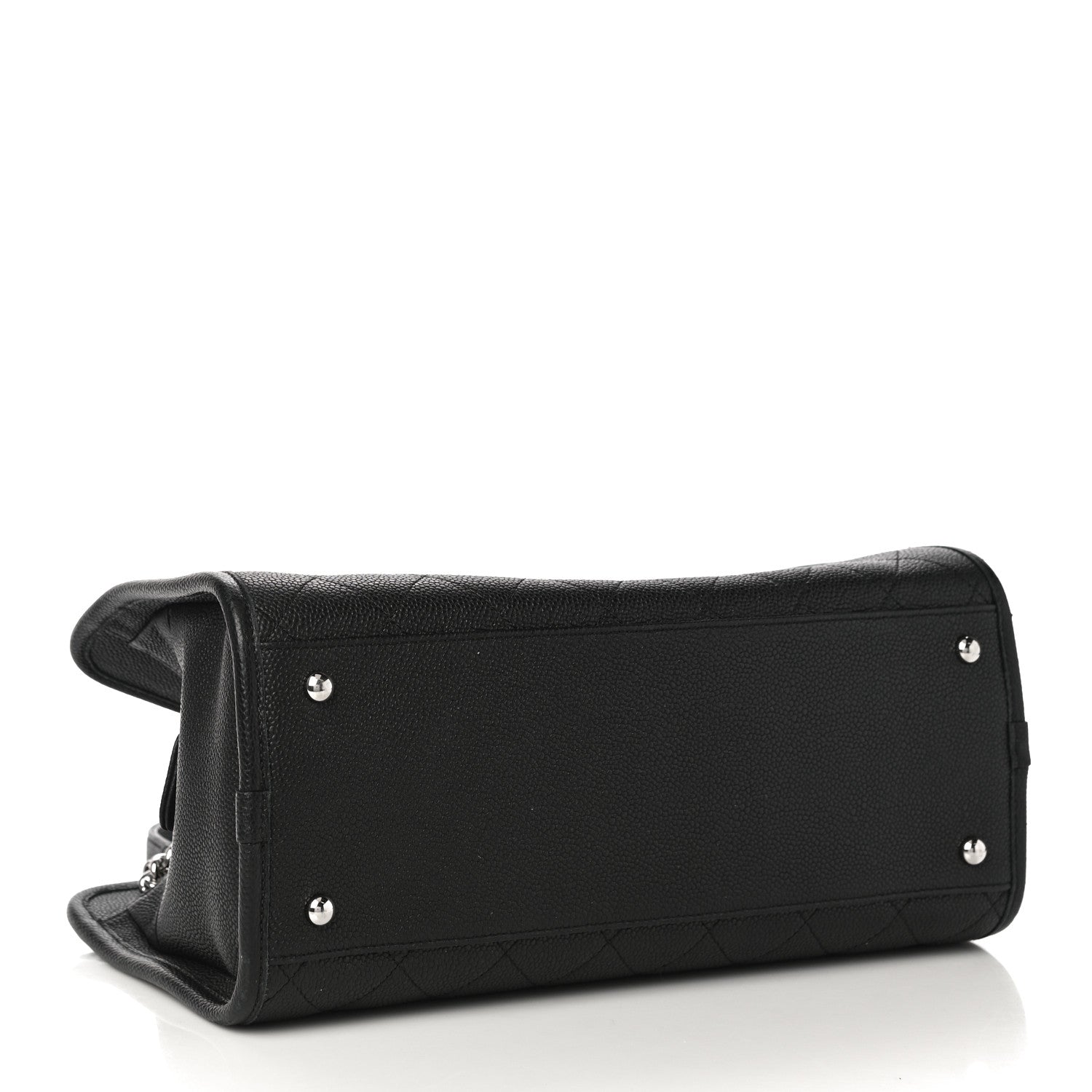 Chanel Caviar Stitched Shopping Tote Black 4 of 11