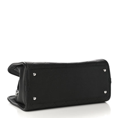 Chanel Caviar Stitched Shopping Tote Black 4 of 11