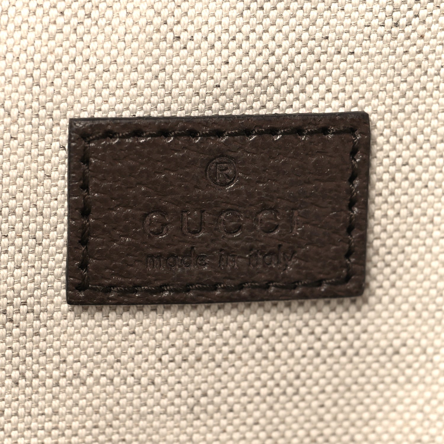 Gucci GG Supreme Monogram Textured Calfskin Medium Ophidia Shoulder Tote Bag Beige Ebony New Acero 6 of 12