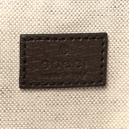 Gucci GG Supreme Monogram Textured Calfskin Medium Ophidia Shoulder Tote Bag Beige Ebony New Acero 6 of 12