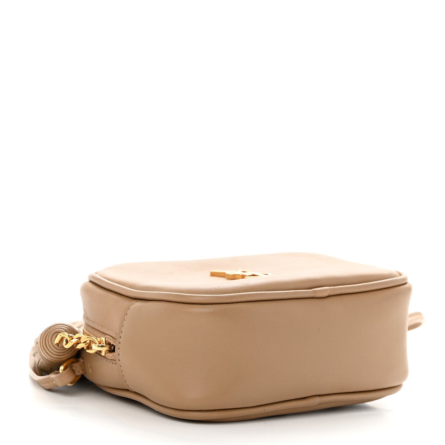 Nappa Monogram Blogger Bag Deep Beige