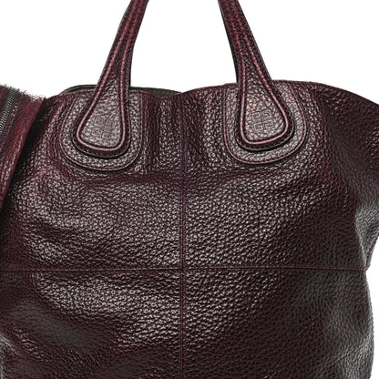 Givenchy Glazed Pebbled Calfskin North South Nightingale Purple 8 of 18
