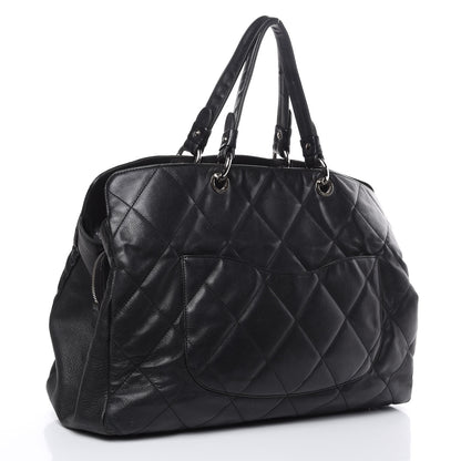 Chanel Soft Caviar Quilted Large Timeless Tote Black 3 of 28