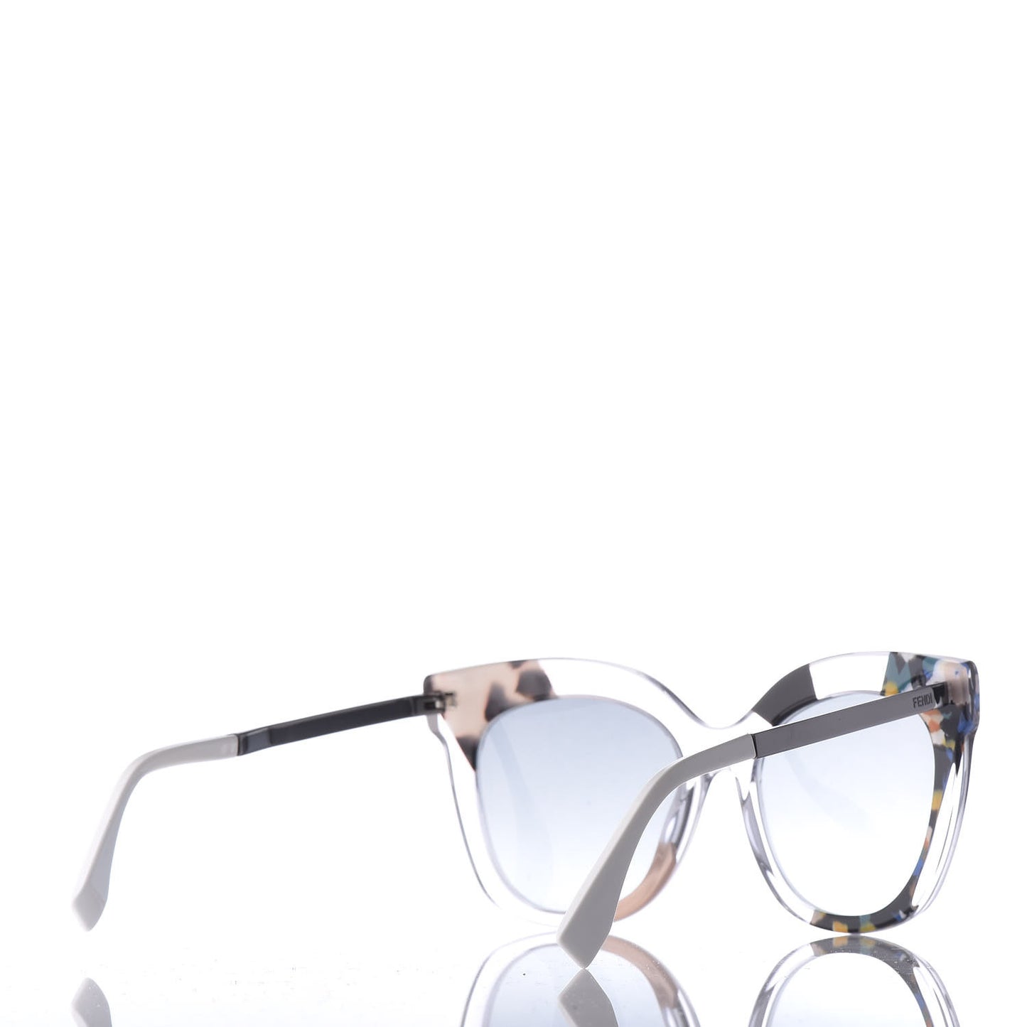 Oversized Jungle Sunglasses FF 0179/S Transparent Honey