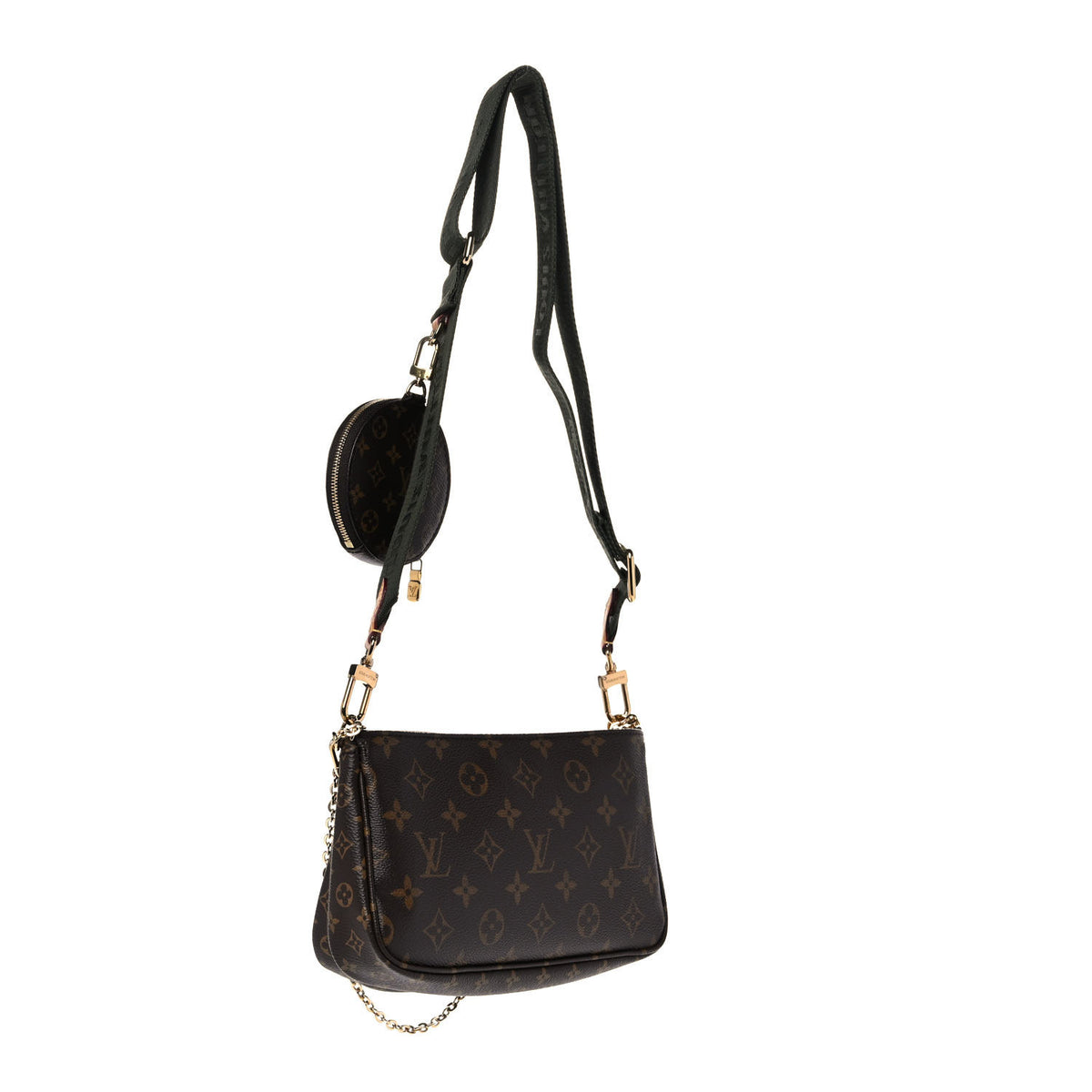 Monogram Multi Pochette Accessories Kaki