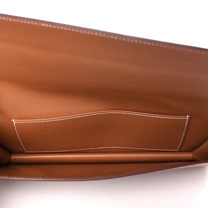Hermes Swift Shadow Clutch 29 Gold 4 of 9