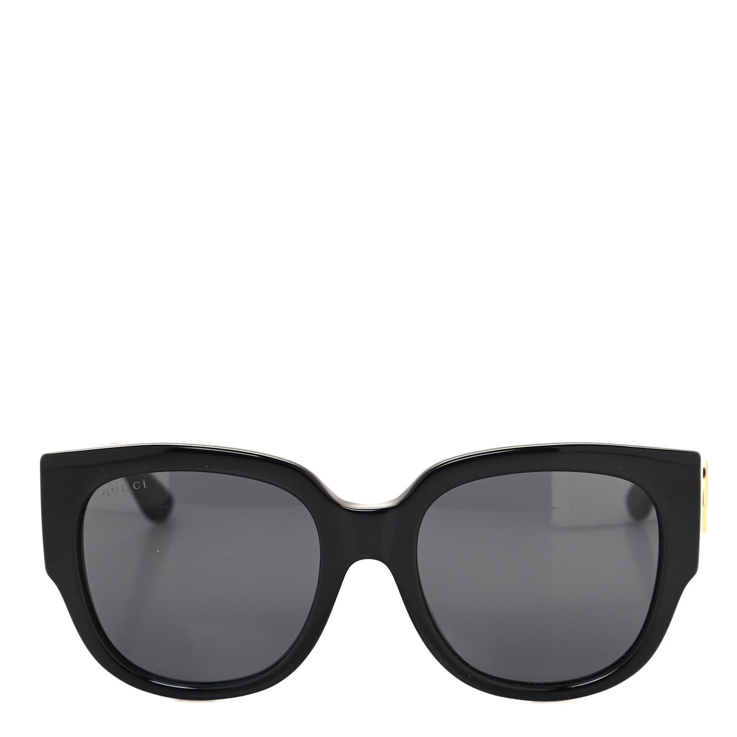 Acetate Square Frame Sunglasses GG0142SA Black