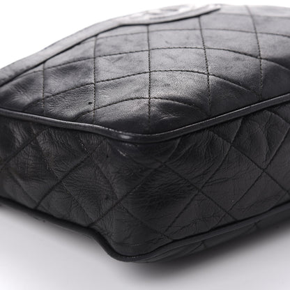 Chanel Lambskin Quilted CC Tassel Camera Case Black 6 of 11