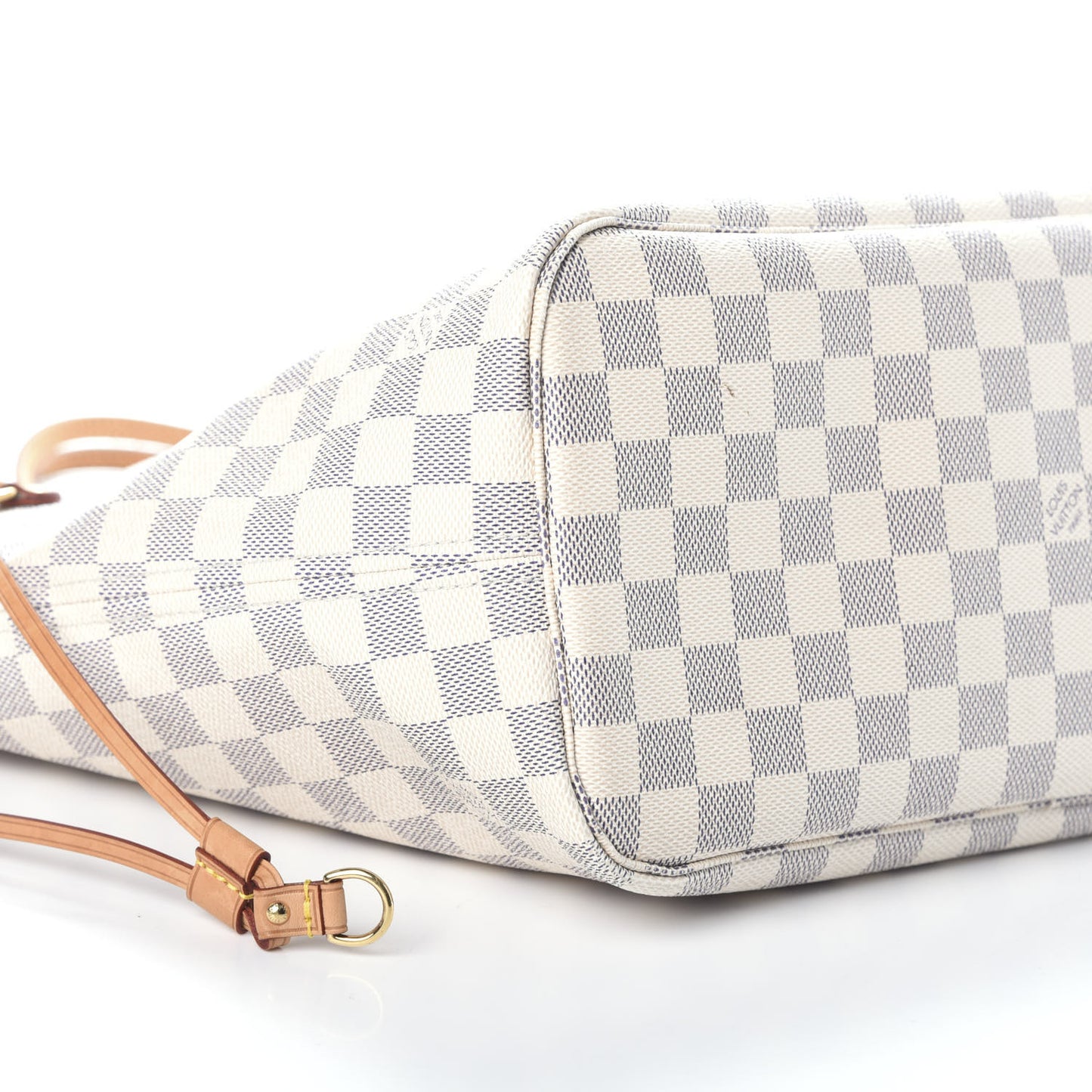 Damier Azur Neo Neverfull MM Rose Ballerine