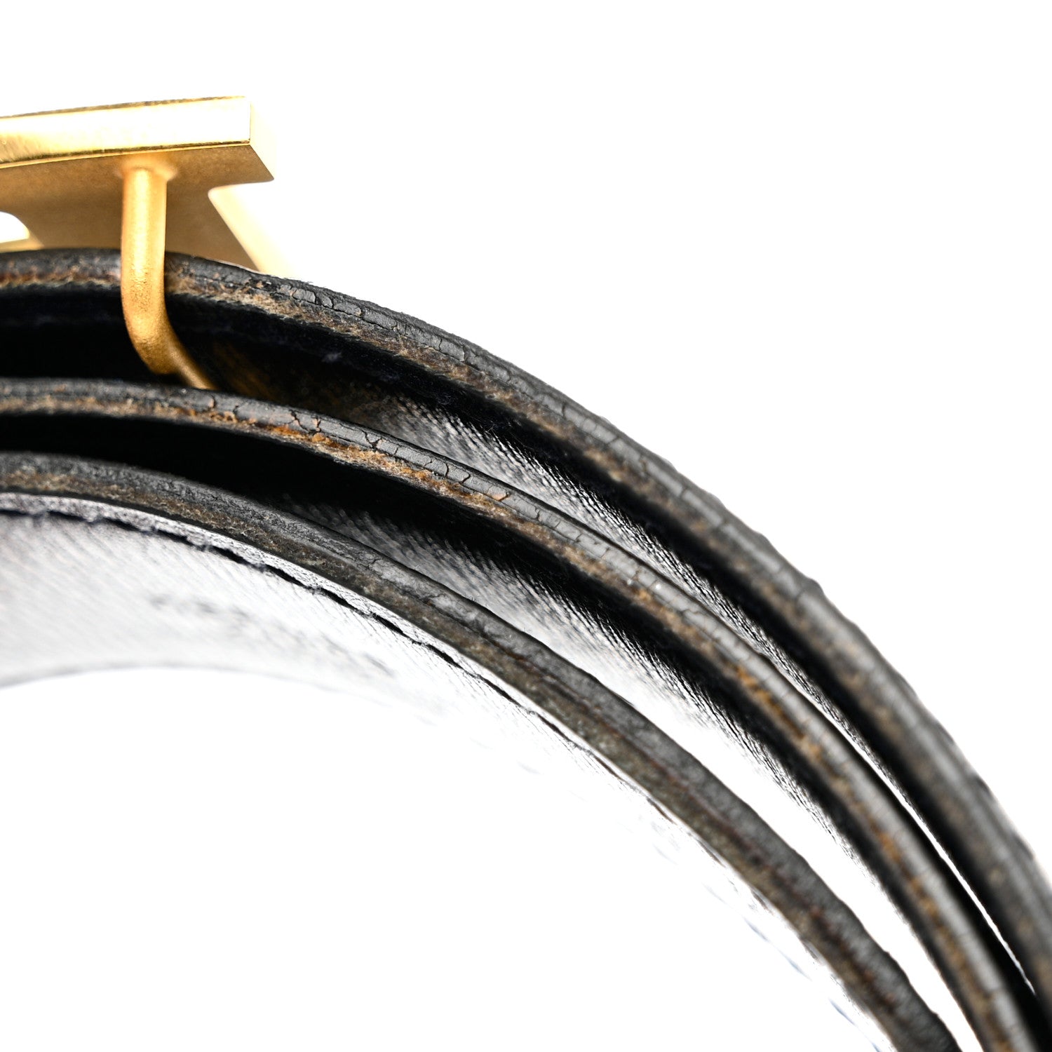 Hermes Ardennes Box 32mm H Belt 68 Black Bleu Indigo 6 of 6