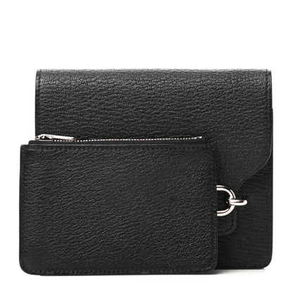 Hermes Chevre Mysore Roulis Slim Wallet Black 1 of 9