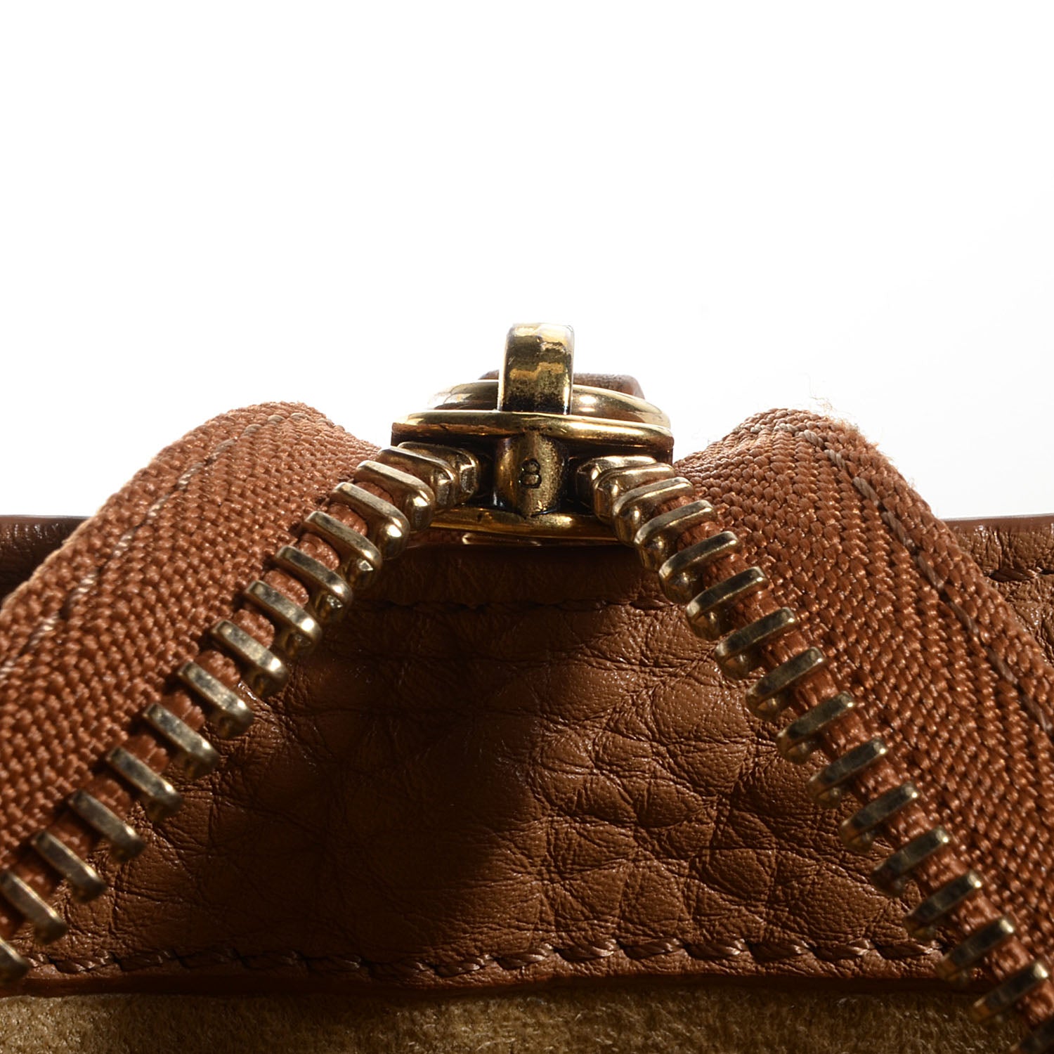 Celine Pebbled Leather Mini Luggage Camel 9 of 11