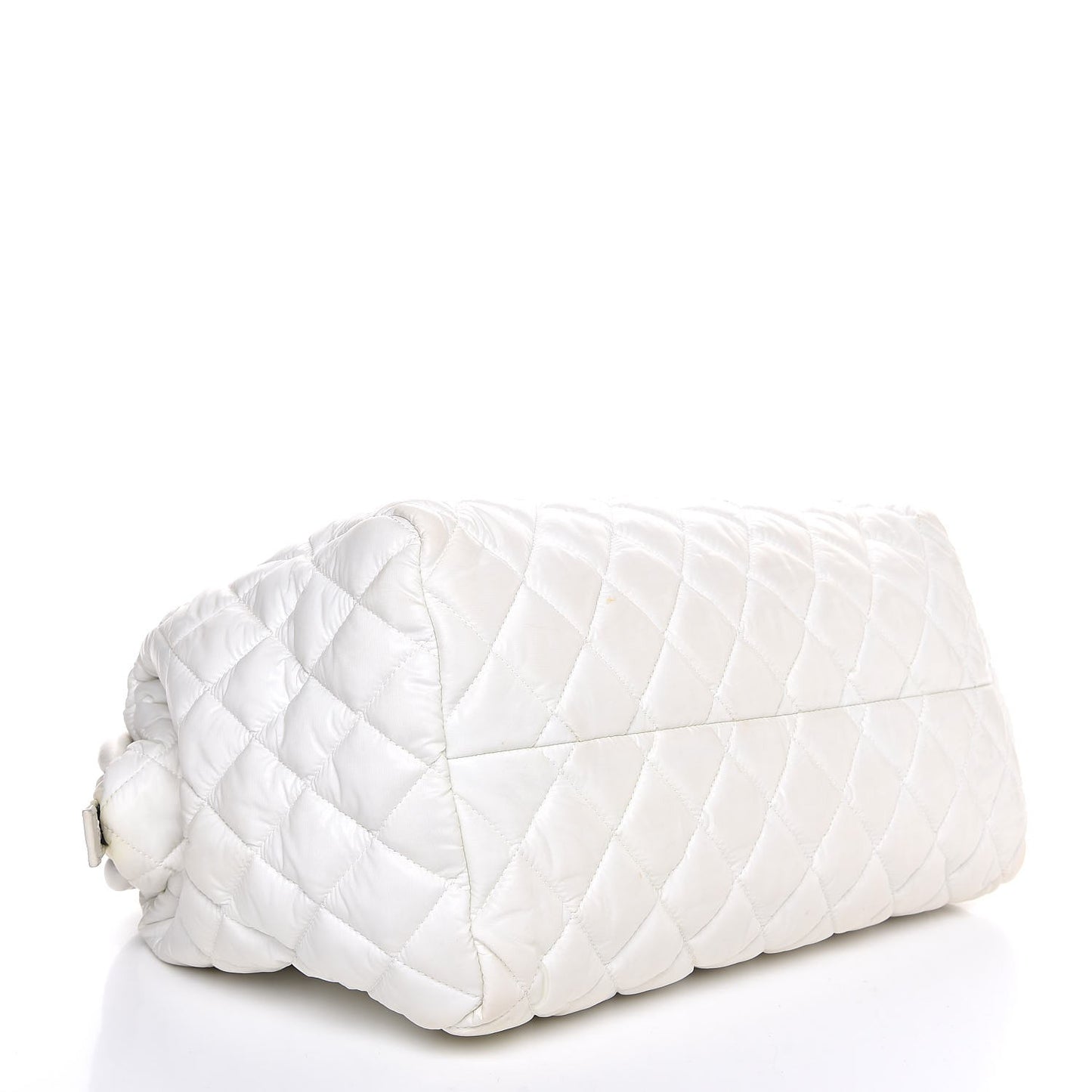 Nylon Coco Cocoon Bowler White