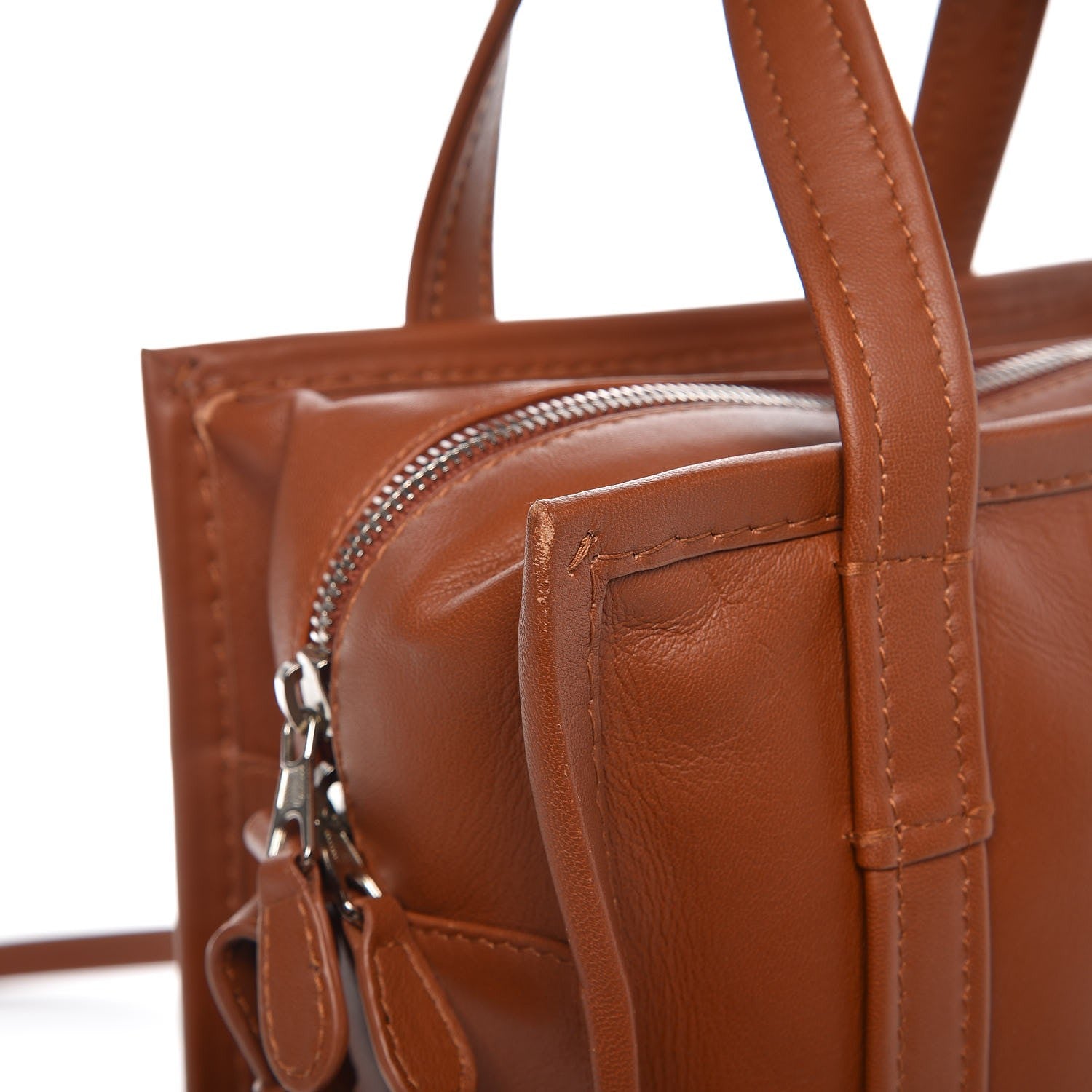 Balenciaga Agneau XS Bazar Shopper Tote Marron Fauve 19 of 20