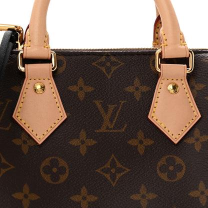 Louis Vuitton Monogram Speedy Bandouliere 20 Black 7 of 11