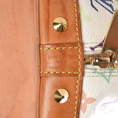 Louis Vuitton Monogram Multicolor Alma White 9 of 20