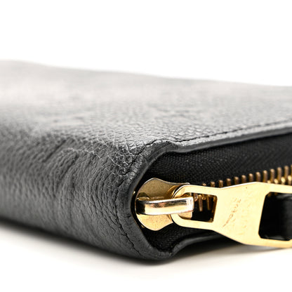Louis Vuitton Empreinte Zippy Wallet Black 8 of 8