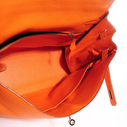 Hermes Togo Kelly Retourne 35 Orange 10 of 13