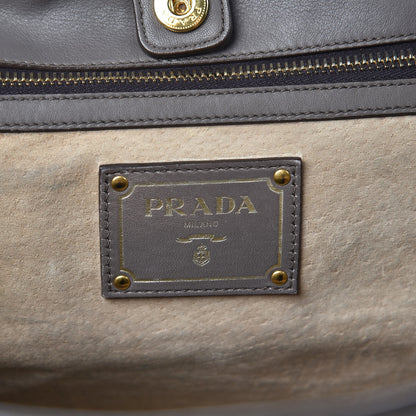 Prada Soft Calf Tote Bambu 6 of 13
