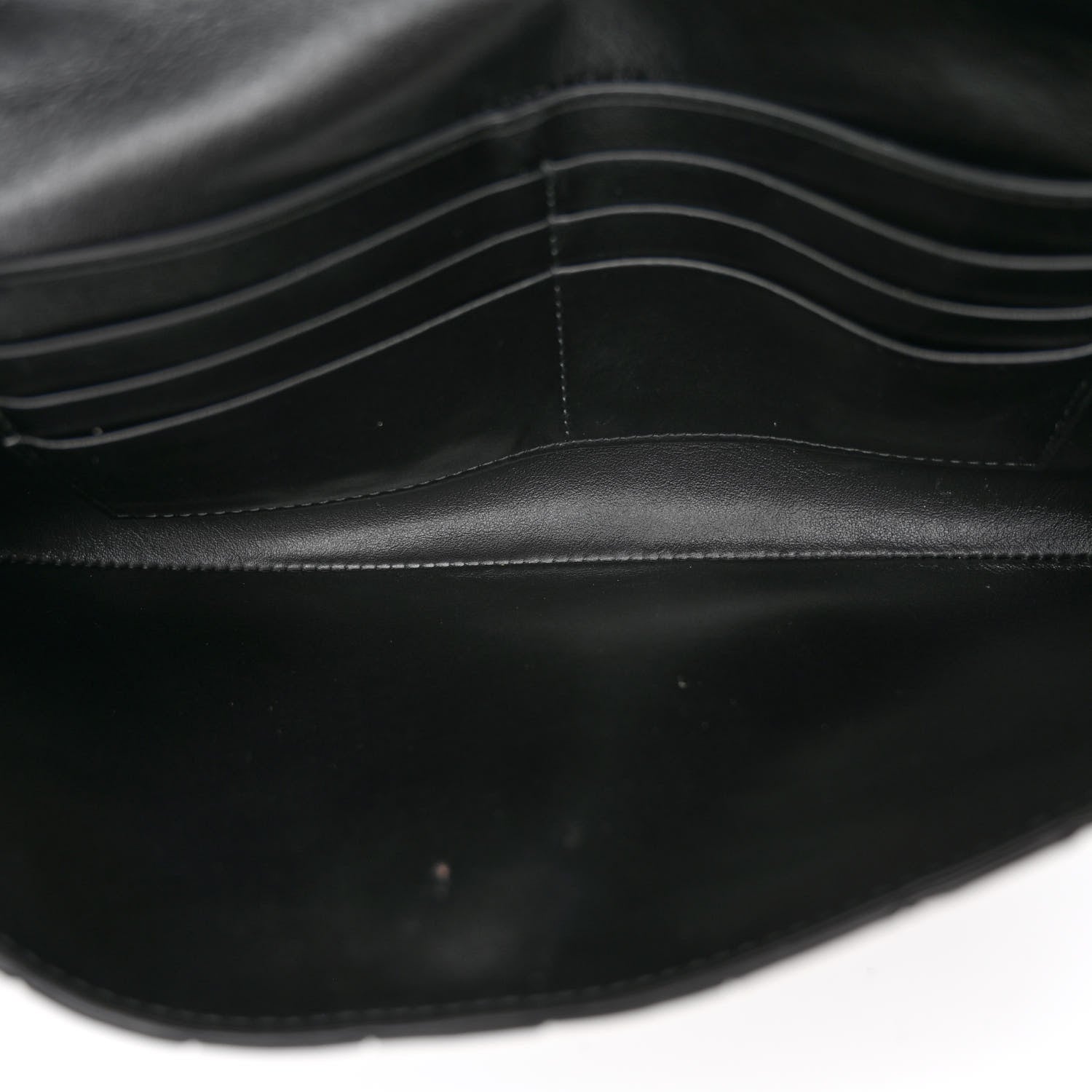 Bottega Veneta Nappa Intrecciato Long Andiamo Top Handle Clutch Black 6 of 10