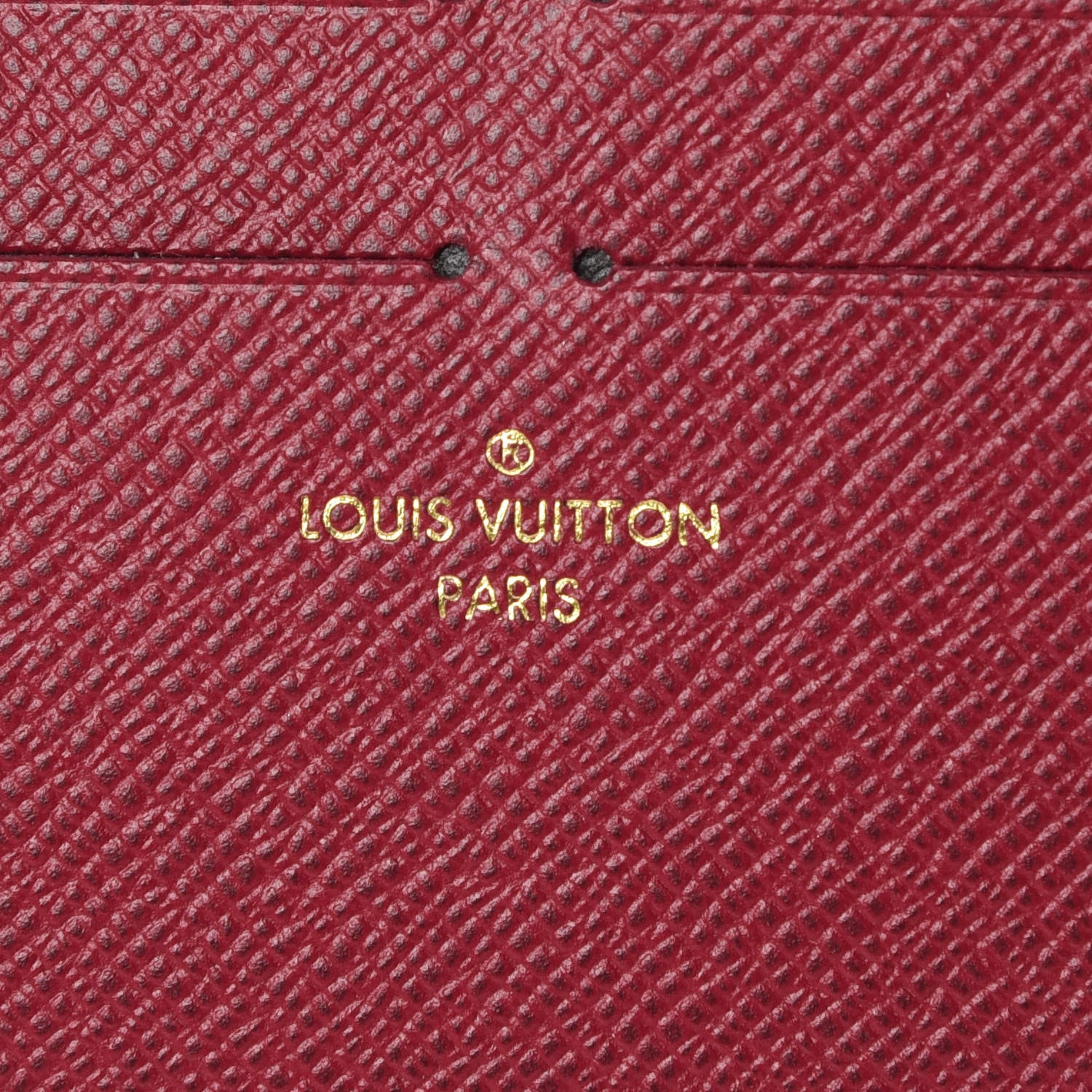 Louis Vuitton Calfskin Felicie Card Holder Insert Fuchsia 6 of 6