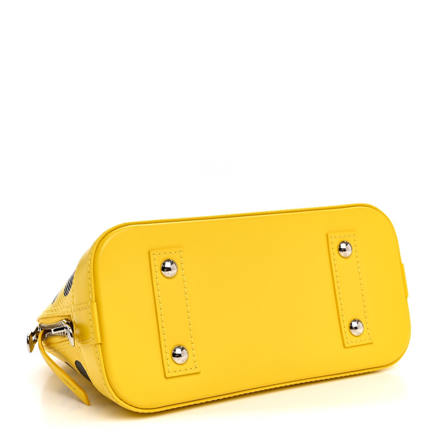 Louis Vuitton LV X YK Epi Alma BB Yellow Black 4 of 10