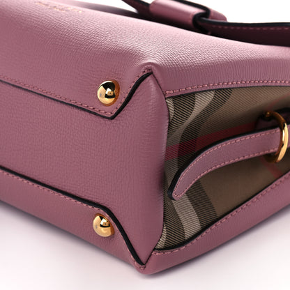Burberry Derby Calfskin House Check Small Camberley Pink 11 of 11