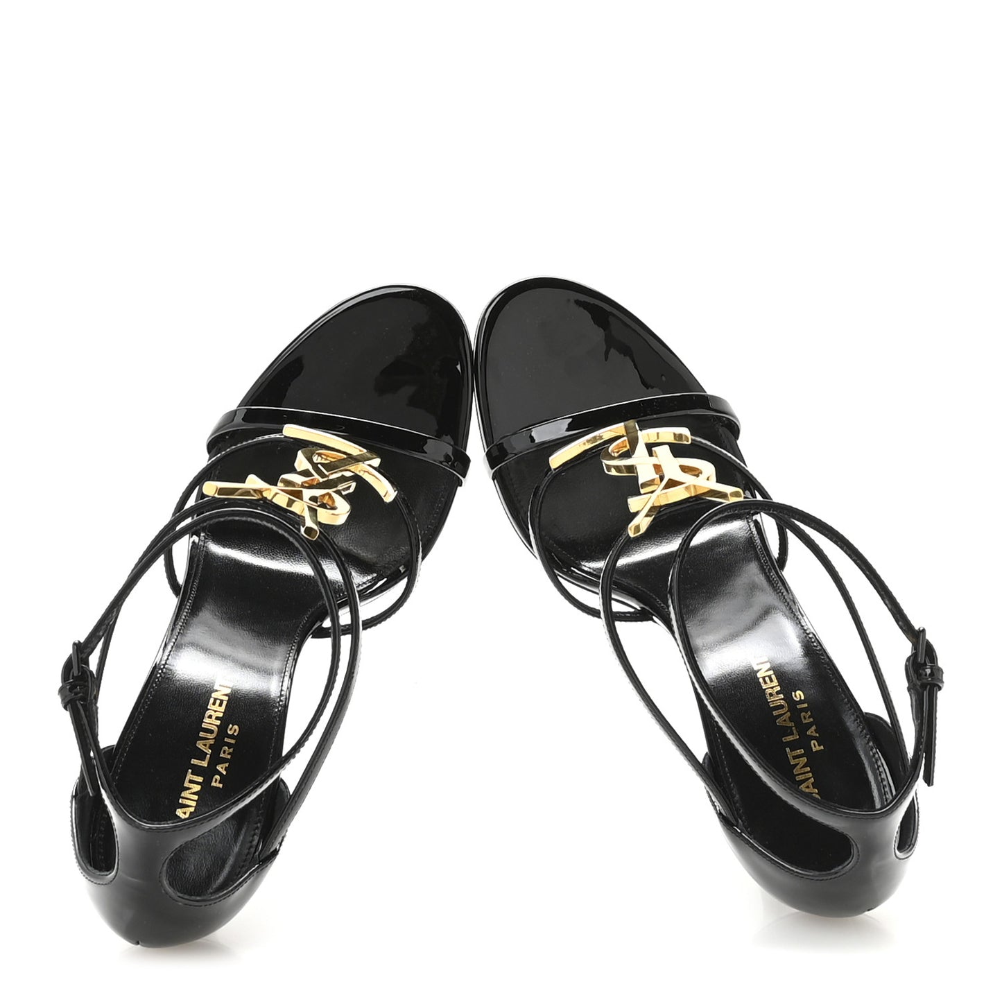 Patent Cassandra 100 Sandals 40.5 Black