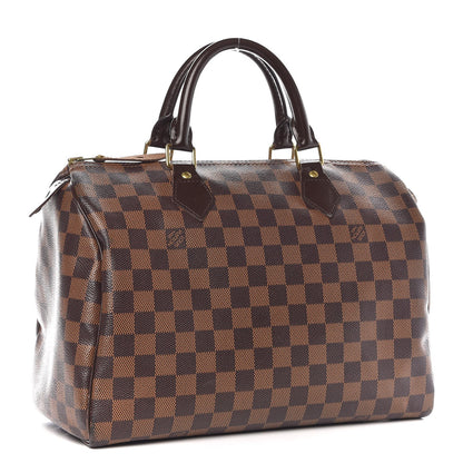 Louis Vuitton Damier Ebene Speedy 30 3 of 14