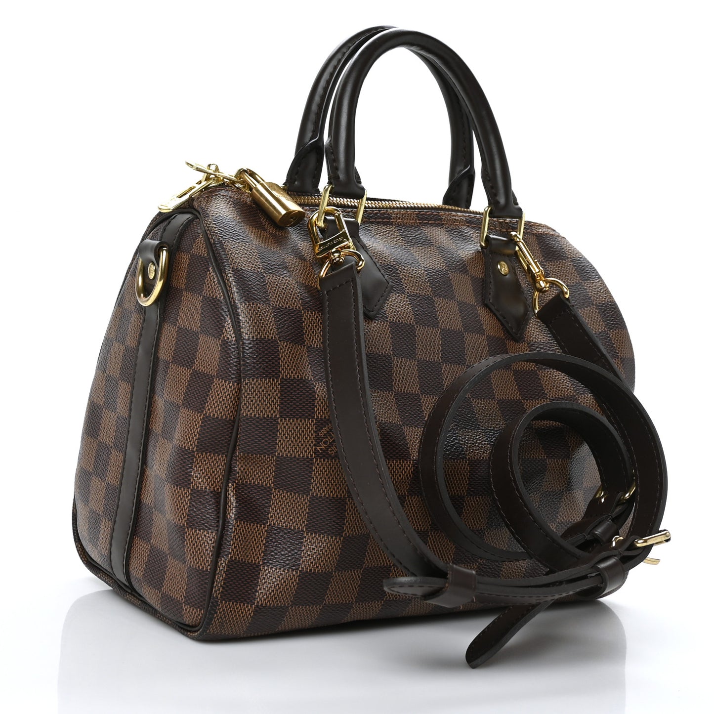 Damier Ebene Speedy Bandouliere 25