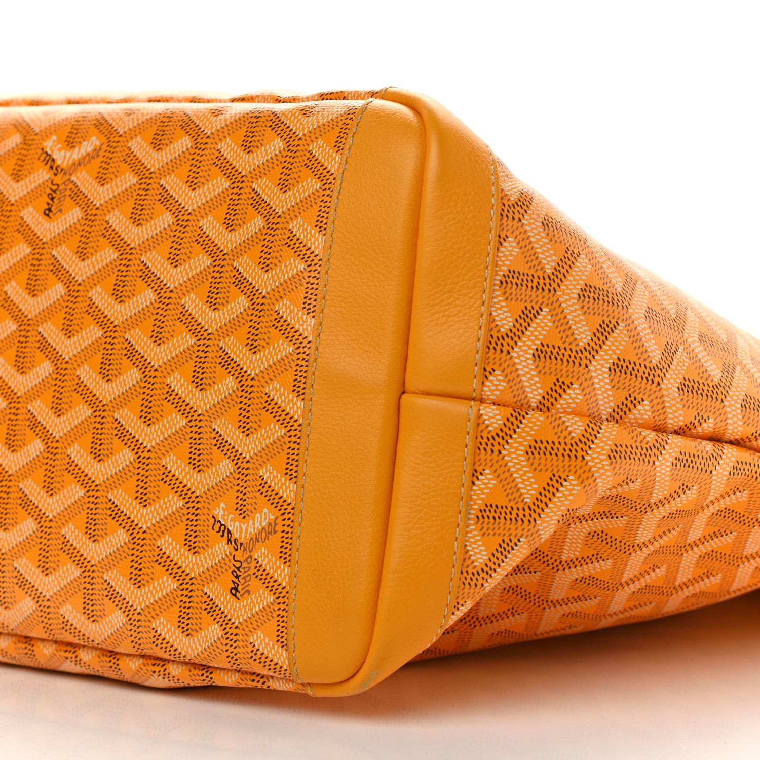 Goyard Goyardine Artois MM Yellow 9 of 15
