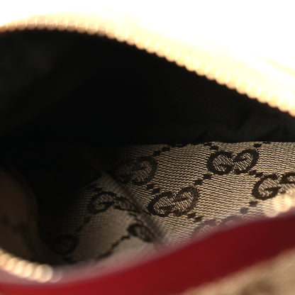 Gucci GG Monogram Double Pocket Belt Bag Red 6 of 13