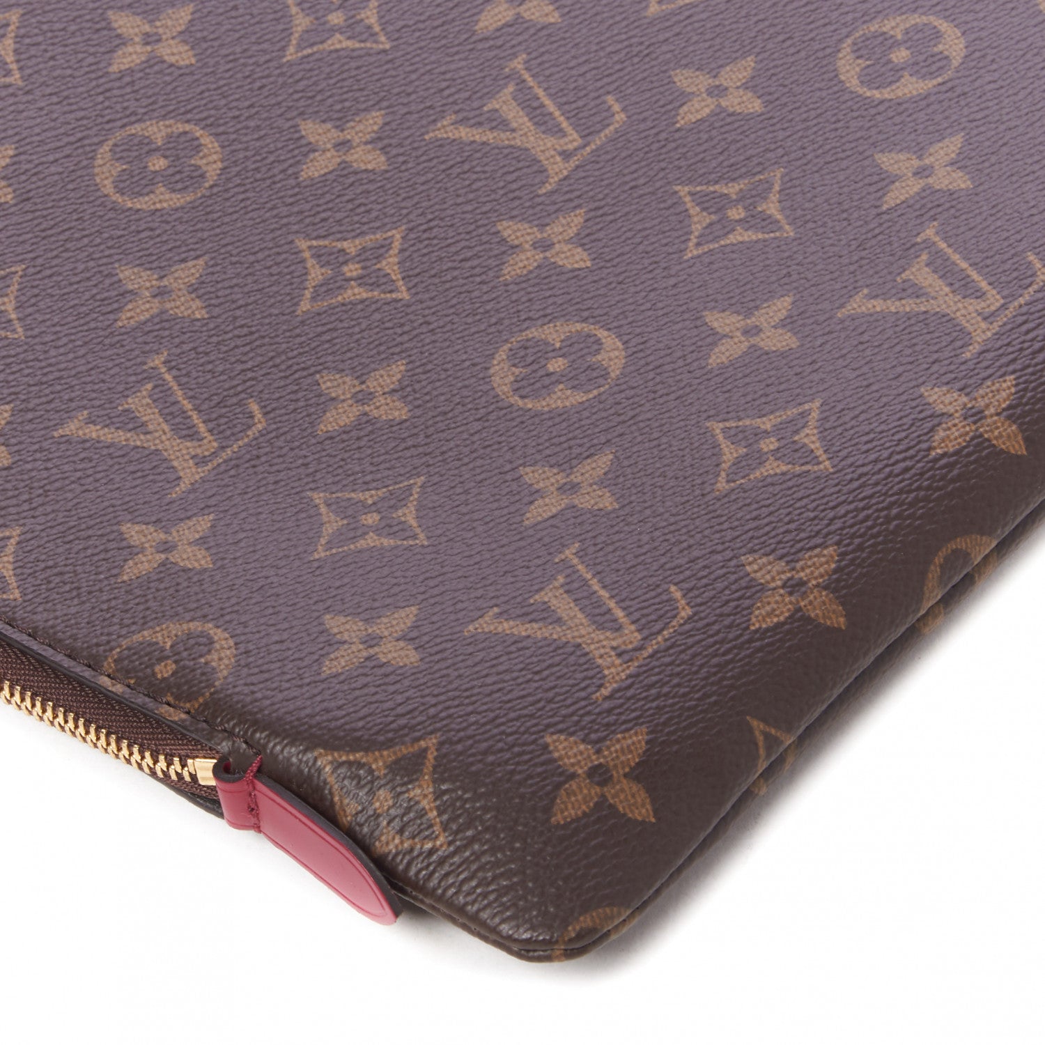 Louis Vuitton Monogram Etui Voyage MM Pouch Fuchsia 5 of 7