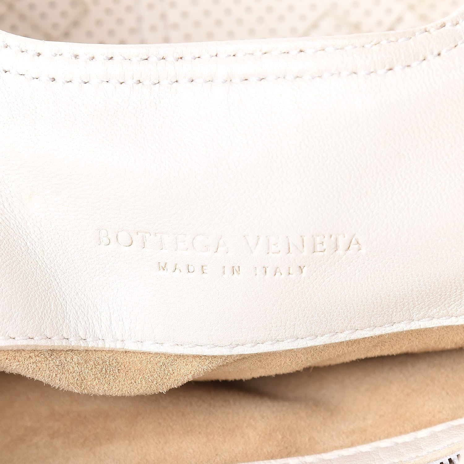 Bottega Veneta Nappa Intrecciato Perforated Regent Tote White 7 of 18