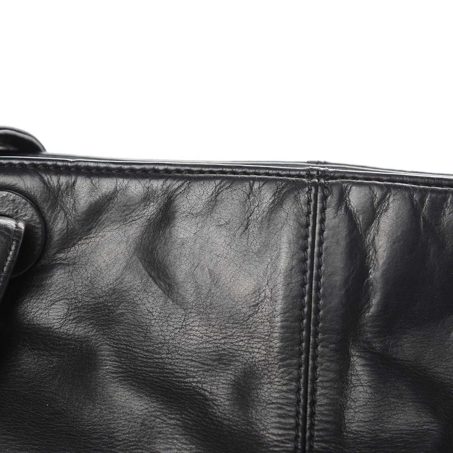 Lambskin CC Tote Black