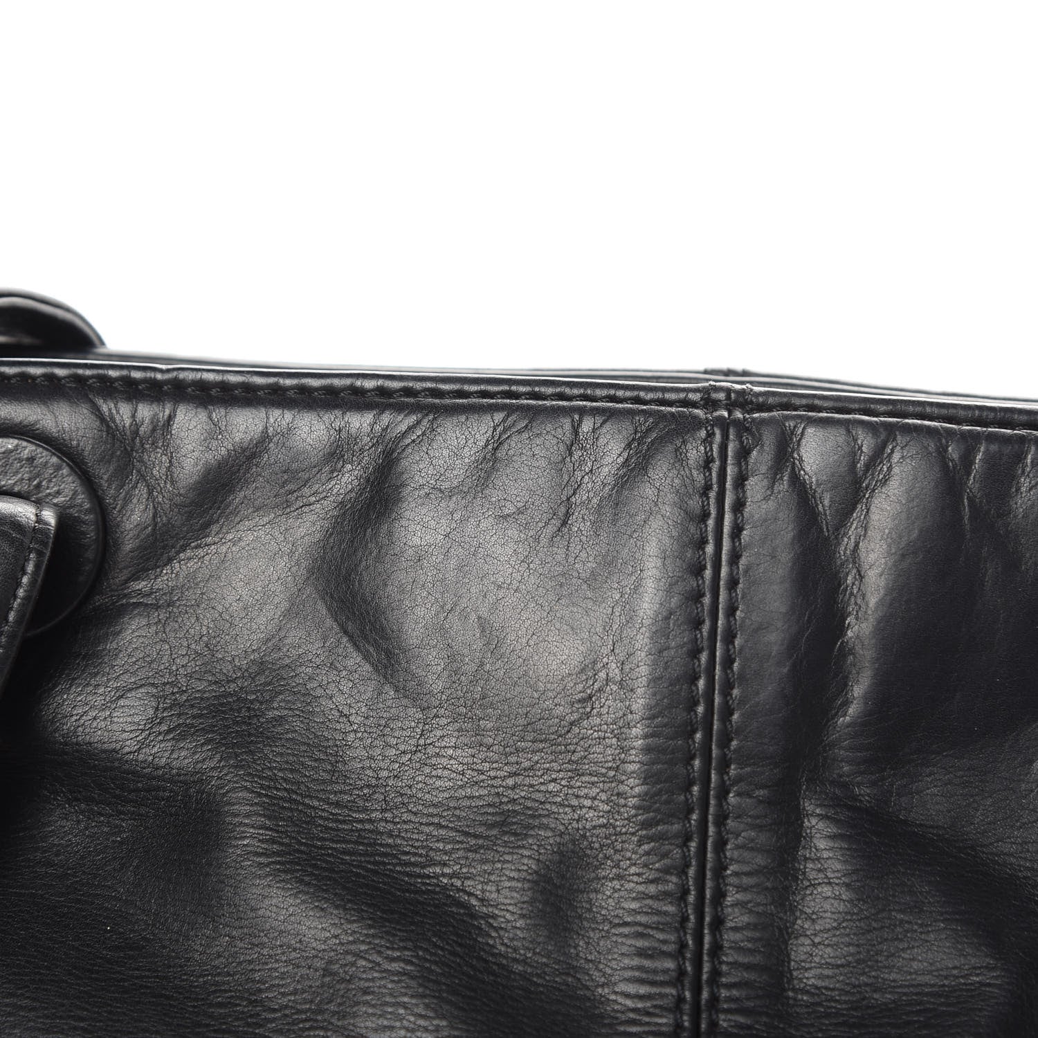 Chanel Lambskin CC Tote Black 14 of 14