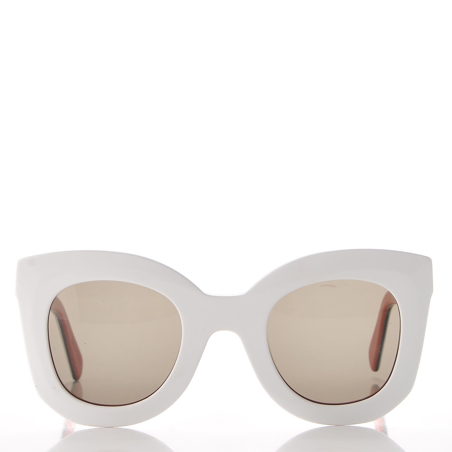 Celine Marta Sunglasses CL 41093/S White Orange 2 of 7