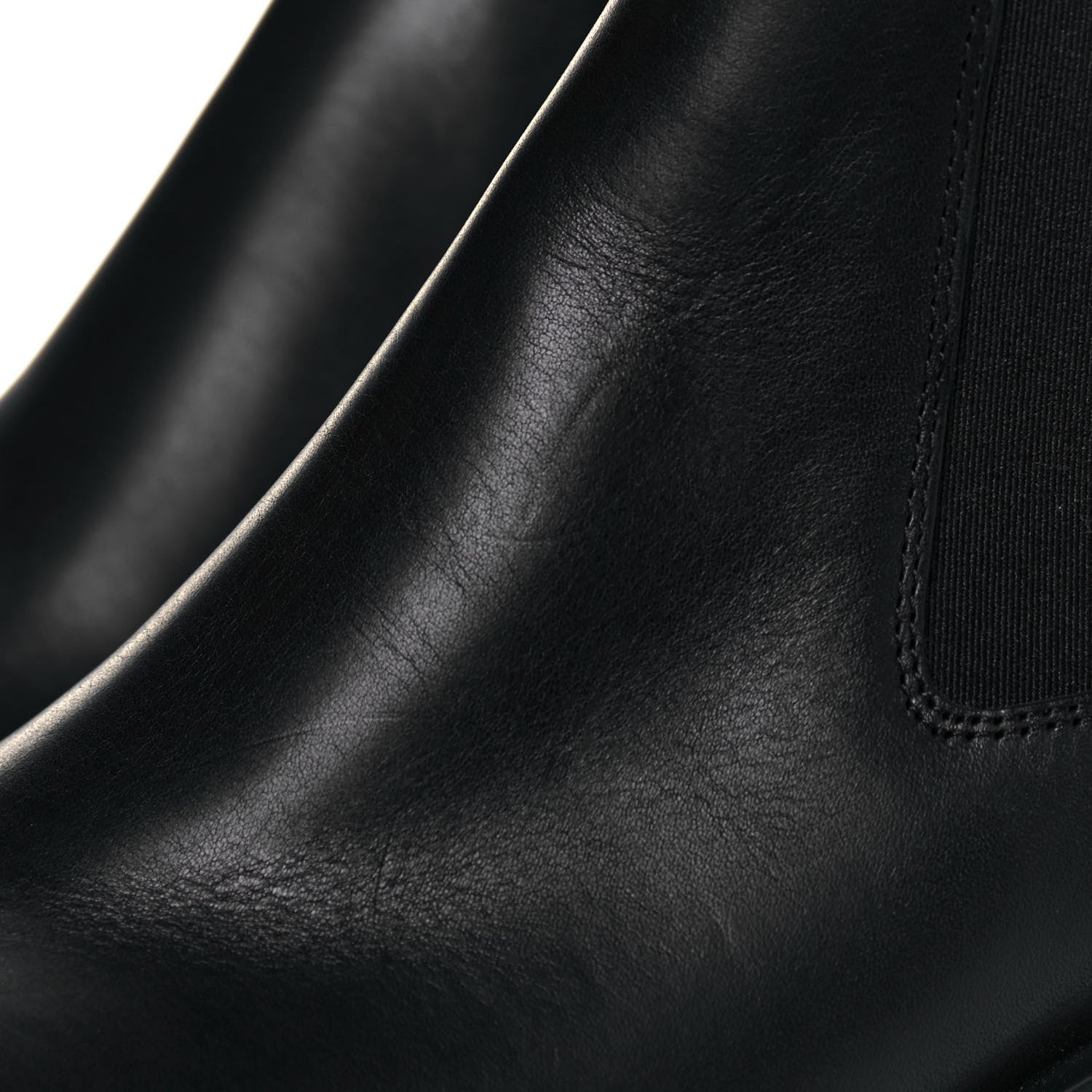 Bottega Veneta Calfskin The Flash Chelsea Boots 41 Black Grass 9 of 11