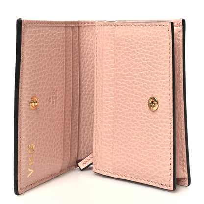 Gucci Dollar Calfskin GG Supreme Monogram GG Marmont Card Case Perfect Pink Beige Mystic White 5 of 11
