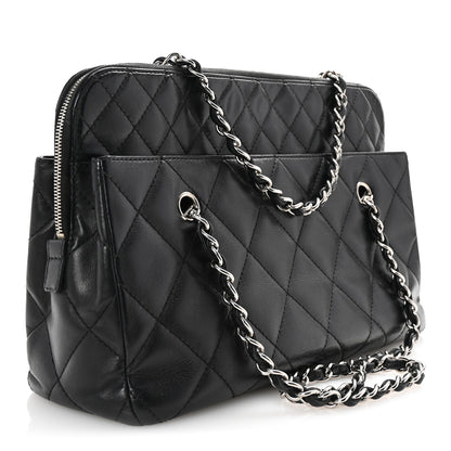 Chanel Calfskin Quilted In The Business Tote Black 3 of 10