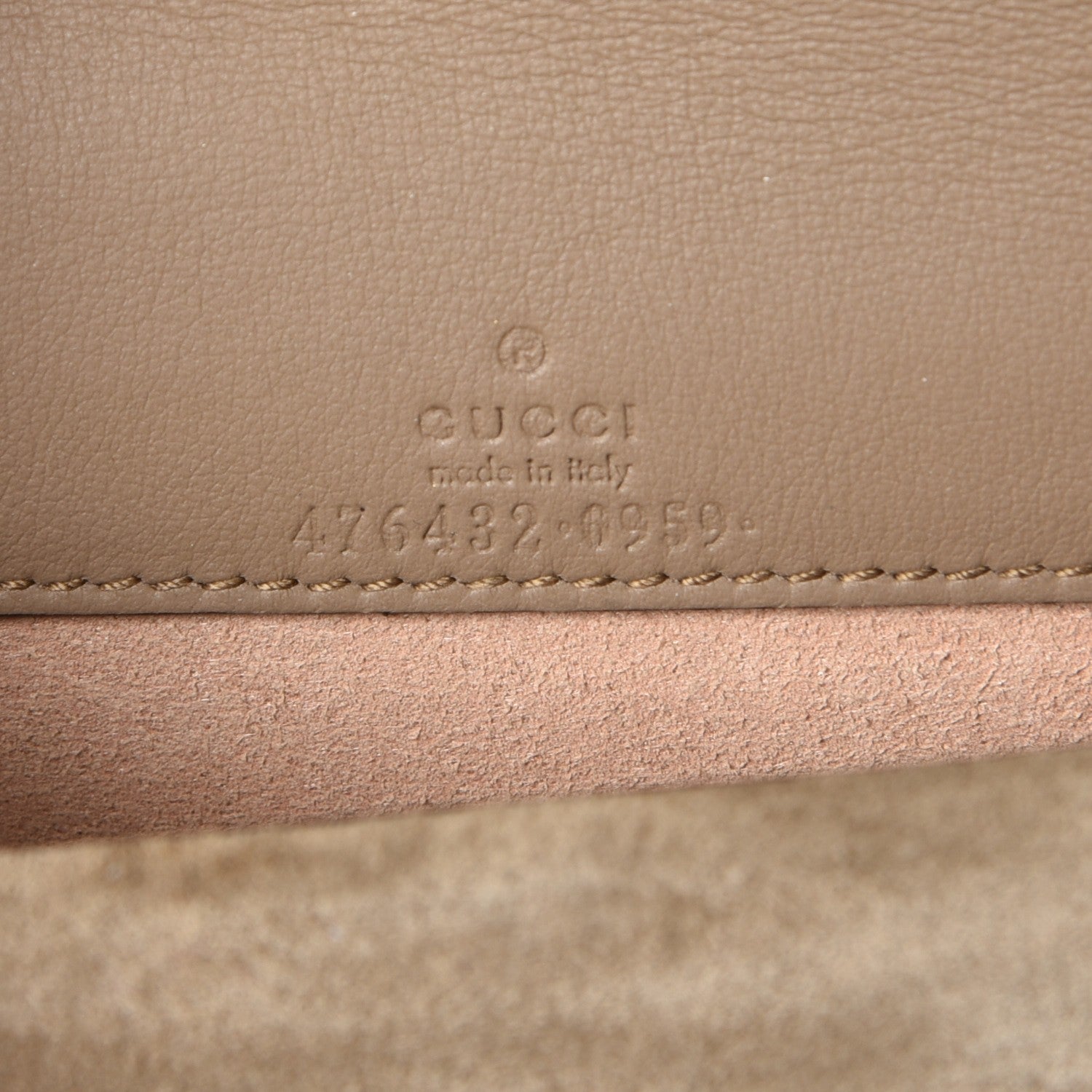 Gucci GG Supreme Monogram Super Mini Dionysus Shoulder Bag Taupe 7 of 9
