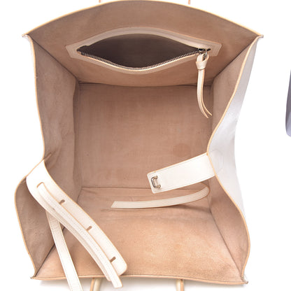 Celine Grained Calfskin Medium Phantom Luggage Cream 6 of 39