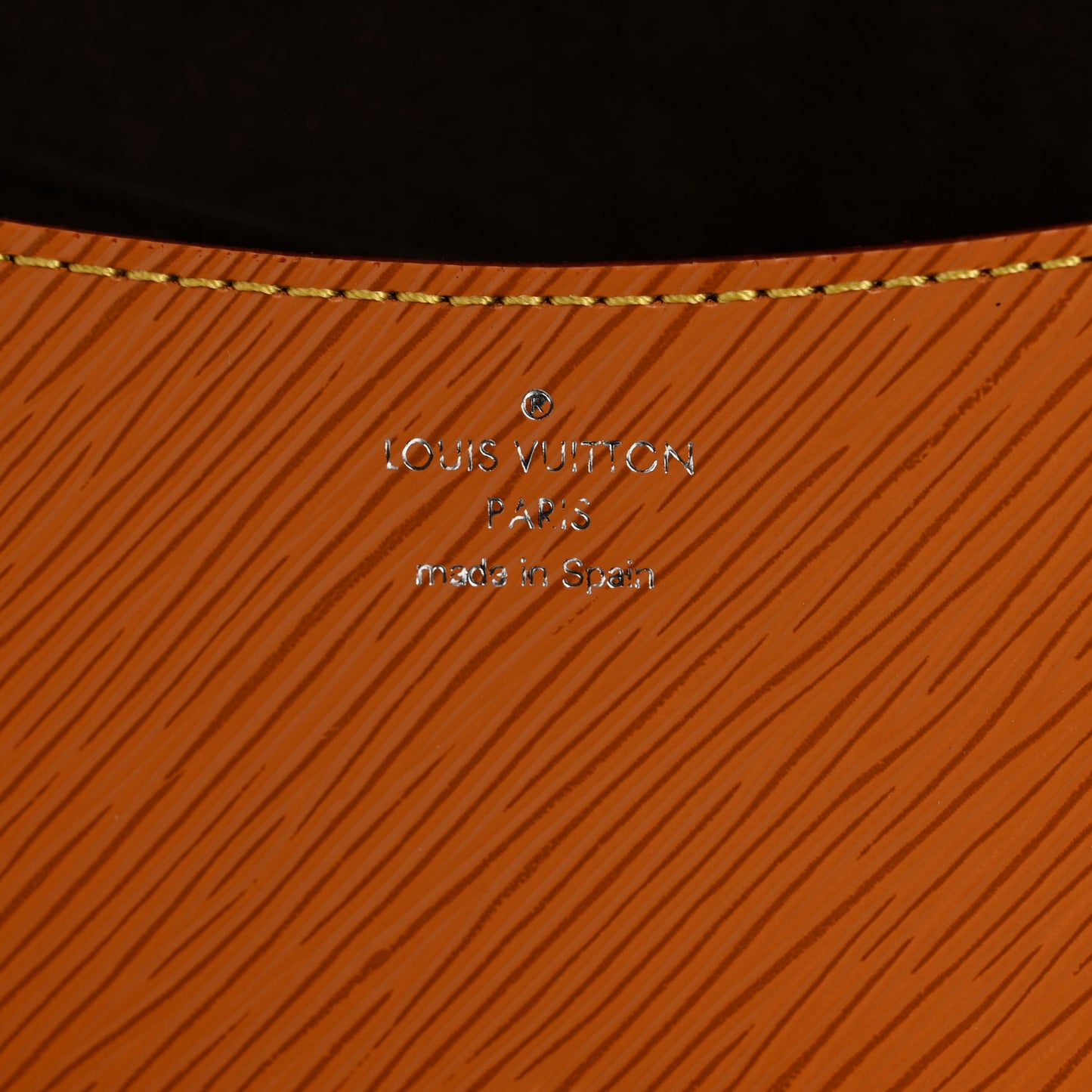 Epi Buci Crossbody Gold Honey