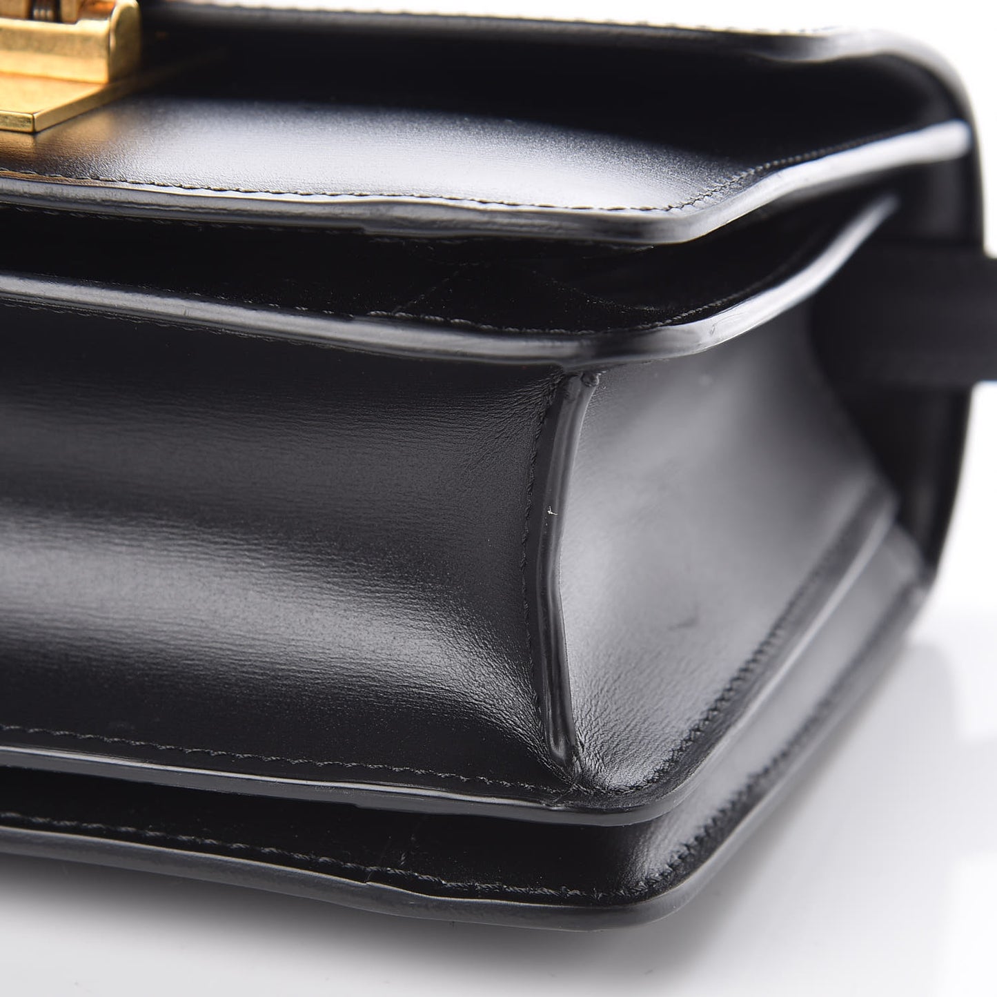 Box Calfskin Small Classic Box Flap Bag Black