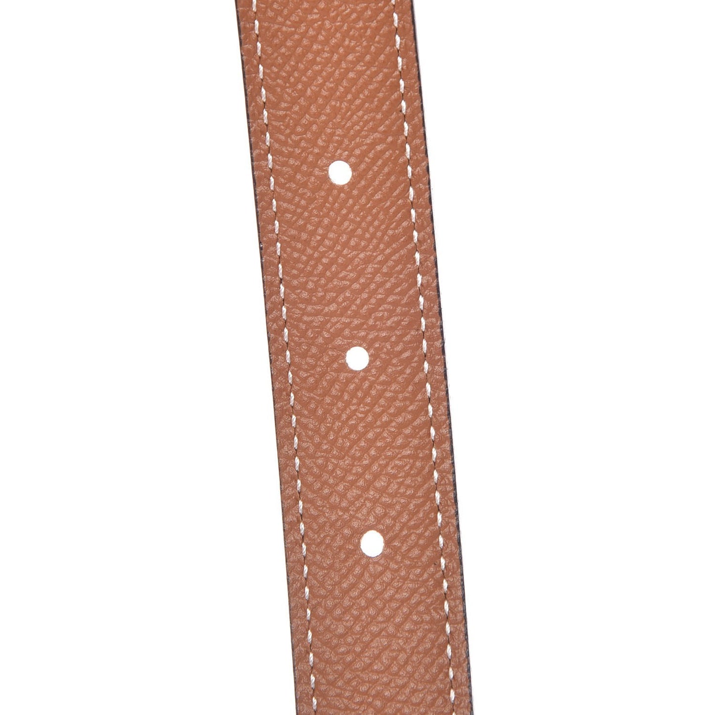 Swift Epsom 24mm Mini Constance H Belt 90 Black Gold