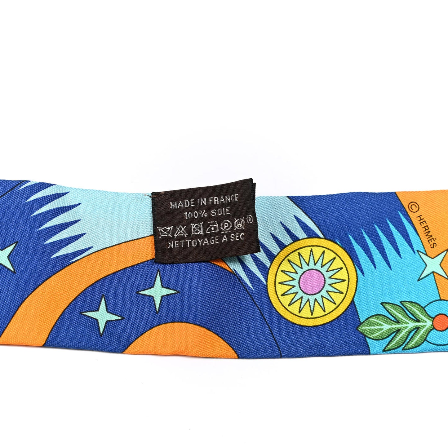 Silk La Source de Pegase Twilly Orange Vif Jaune Vif