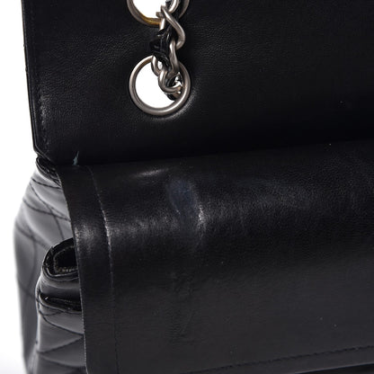 Chanel Patent Quilted Medium Double Flap Black 8 of 9