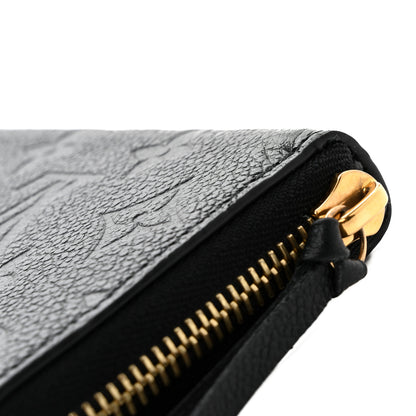 Louis Vuitton Empreinte Clemence Wallet Black 8 of 10