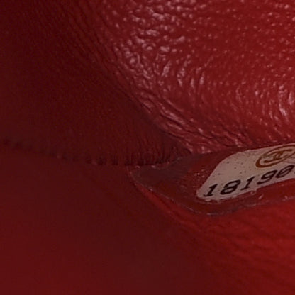 Chanel Lambskin Quilted Maxi Double Flap Red 7 of 18